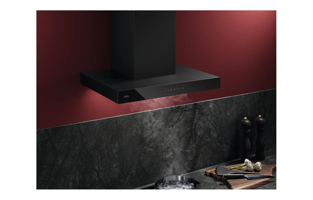 AEG GB67D61HB 60cm Box Chimney Hood - Black
