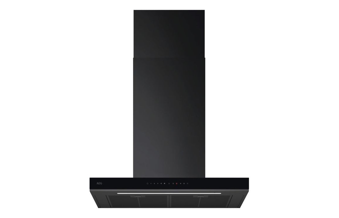 AEG GB87D71CB 70cm Box Chimney Hood - Black