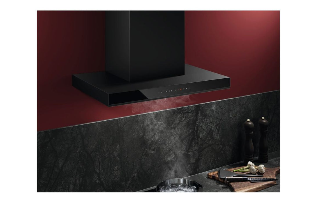 AEG GB87D71CB 70cm Box Chimney Hood - Black