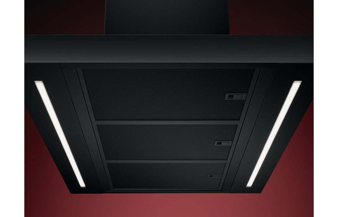 AEG GI87D91CB 90cm Box Island Hood - Black