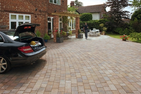 Rumbled Block Paving Original Traditional Block Paving 240x160x50mm - (10.91 m2)