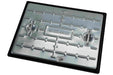 Clark-Drain Manhole Cover and Frame Galvanised Steel 450mm x 600mm 5 Tonne
