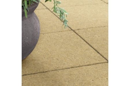 Textured Utility Buff Paving - 600x600x35mm