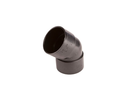 Wavin OsmaWeld bend 45° 40mm black