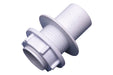 Wavin Osma Overflow solvent straight tank connector 21.5mm white