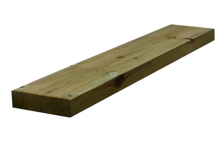 Green Treated Board - 18mm x 150mm x 4.8m