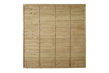 Fence Panel  - Super Lap Pressure Treated - 6ft x 6ft (1.83m x 1.83m)