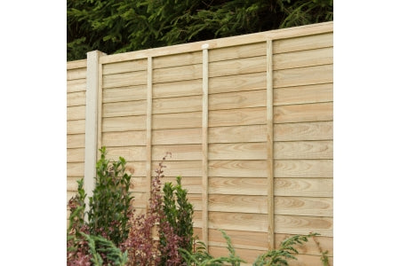 Fence Panel  - Super Lap Pressure Treated - 6ft x 6ft (1.83m x 1.83m)