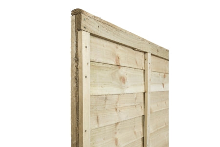 Fence Panel - Super Lap Pressure Treated - 1830mm (W) x 910mm (H)