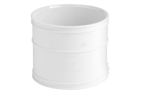 Wavin OsmaSoil D/SW double socket coupler 110mm white