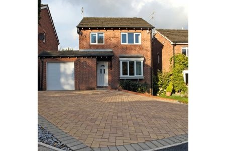 Standard Concrete Block Paving Bracken 200x100x50mm (Pack of 488) - (9.76m2)