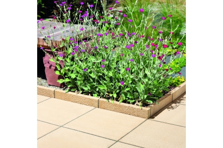 Textured Buff Paving Slab - 450 x 450 x 32mm