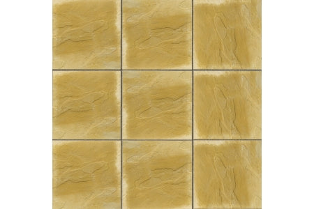 Riven Buff Paving Slab - 600mm x 600mm x 35mm