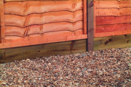 Gravel Board Treated Green - 22mm x 150mm x 3000mm