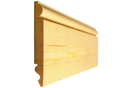Redwood Torus/Ogee Skirting 5Th 25 X 150MM Finished Size 20.5 X 144MM
