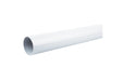 Wavin OsmaSoil plain ended pipe 110mm white 3m