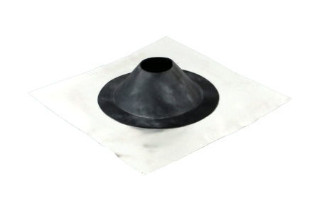 Wavin OsmaSoil VariPitch pipe flashing for flat roofs 400x400mm