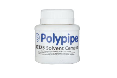 Polypipe Waste SC125 Solvent Cement 125ml