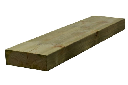 Regularised Treated Sawn Timber C16 - 75mm x 225mm x 4.8m