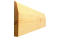 Redwood Chamfered And Pencil Round Skirting 19 X 75MM Finished Size 14.5 X 69MM