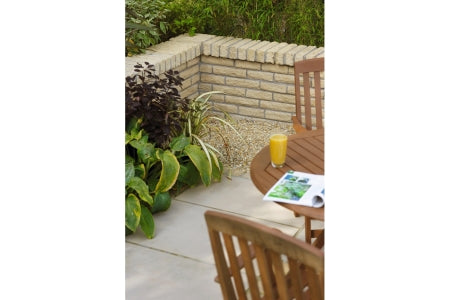 Marshalite Pitched Buff New Face Walling 220mm x 100mm x 65mm - Pack of 360