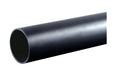 Osma Waste push-fit plain ended pipe black 32mm 3 Metre
