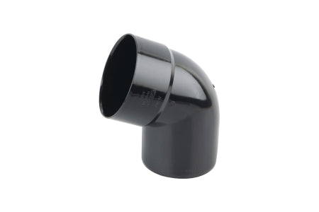Osmasoil 4S435B (Bottom) Solvent Weld Offset Bend Black 110mm