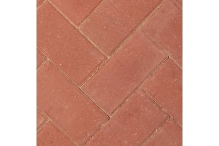 Driveway Concrete Block Paving - Red - 200mm x 100mm x 50mm