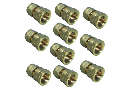 Compression Coupling Fl 22mm x 3/4in - Bag of 10