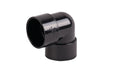 Wavin Osma Waste solvent weld knuckle bend 90° 40mm black