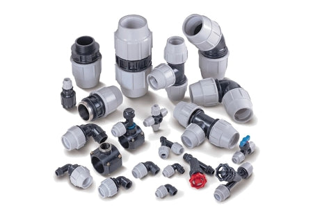 Plasson Mechanical Straight Coupler 25 mm 7010DD0 Pack 10