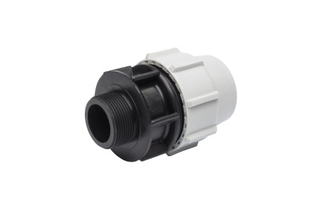 Plasson Mechanical Male Adaptor 20 mm x 1/2 inch 7020C10