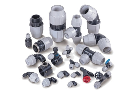 Plasson Mechanical Equal Elbow 20 mm 7050CC0 Pack 10