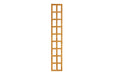 Larchlap Dip Treated Garden Trellis Panel - 1830mm x 300mm