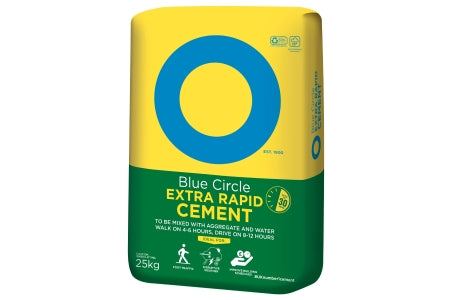 Blue Circle Extra Rapid Fast Set Cement 25kg