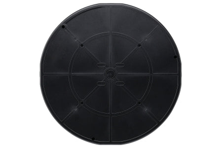 Luceco Mosi 12W LED Amenity Bulkhead Emergency - Black - IP65