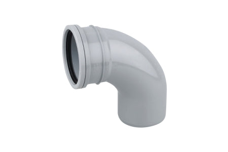 OsmaSoil 3S161G 82mm Ring-Seal Bend 90ø Grey
