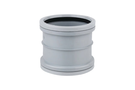 OsmaSoil 3S105G 82mm Ring-Seal Double Socket Grey