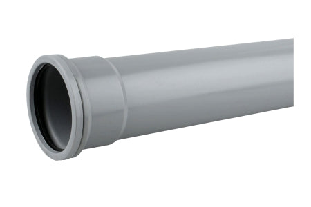 Wavin OsmaSoil S/S pipe 110mm grey 2m 