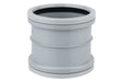 Wavin OsmaSoil D/S repair coupler 110mm grey