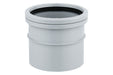 Wavin OsmaSoil S/SW single socket coupler 110mm grey