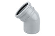 Wavin OsmaSoil S/S bend 45° 110mm grey