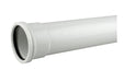 Wavin OsmaSoil S/S pipe 110mm white 3m
