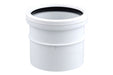Wavin OsmaSoil S/SW single socket coupler 110mm white