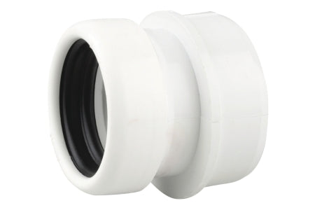 Wavin OsmaSoil S/S boss adaptor (ring-seal) 40mm white