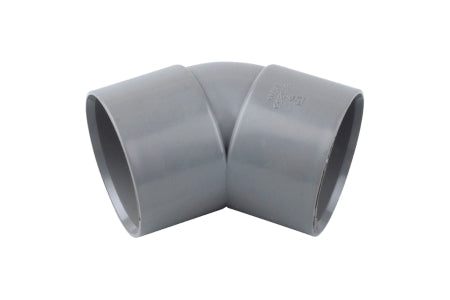 Osmaweld 2Z163G 50mm Bend 45° Grey