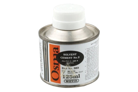 Wavin OsmaSoil solvent cement 125ml can