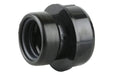 Wavin OsmaSoil S/S boss adaptor (ring-seal) 32mm black