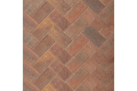 Driveway Concrete Block Paving - Autumn - 200mm x 100mm x 50mm - 1sqm