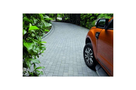 Woburn Rumbled Concrete Block Paving - Graphite - 200mm x 134mm x 50mm - Pack of 336
